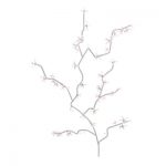 Guirlande cerisier Tse Tse, solution gain de place décorer en illuminant les mur