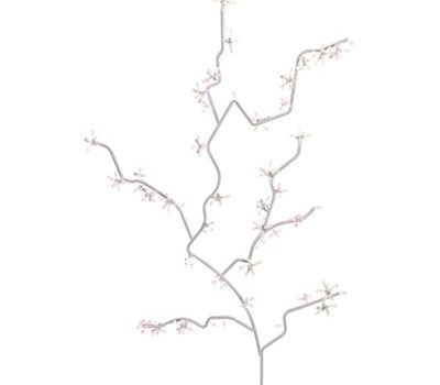 Guirlande cerisier Tse Tse, solution gain de place décorer en illuminant les mur