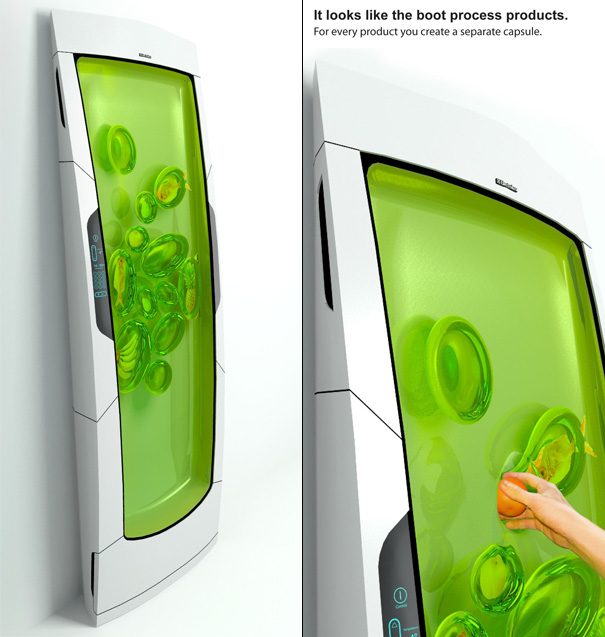 Réfrigérateur bio du futur
