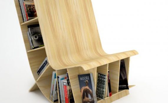 Bookseat, le fauteuil-bibliothèque