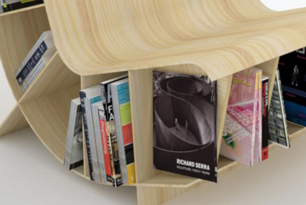 Bookseat : le fauteuil bibliotheque