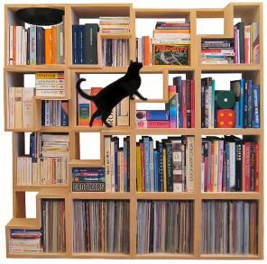 Bibliothèque à chat