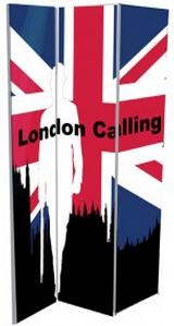 Paravent London Calling
