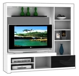 Meuble TV design White Cube