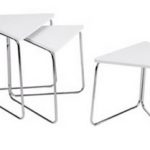 Tables gigognes d'angles