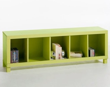 Bibliothèque horizontale ou verticale