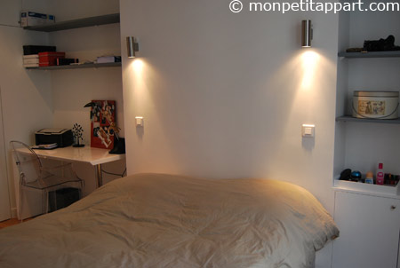 Avant-Après déco : le coin chambre après monpetitappart