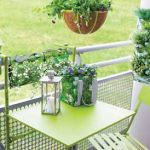 Table de jardin rectangulaire pliable à fixer en acier 2 coloris