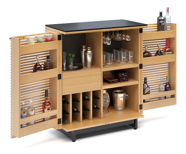 Etagère d'arrière de bar Soubrier - Louer Rangements Buffet XIXe