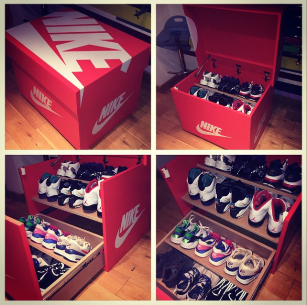 La boîte de chaussures géante : de la boite en carton au dressing ...