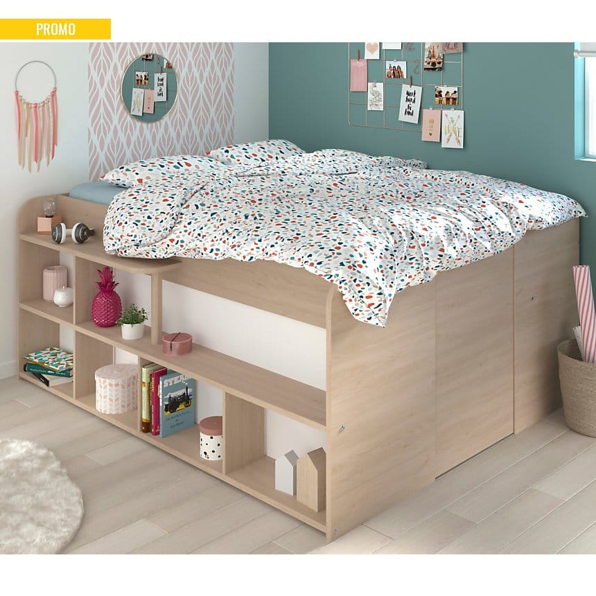 Le IT Lit CAMIF avec des rangements ingénieux Ranger & Organiser monpetitappart