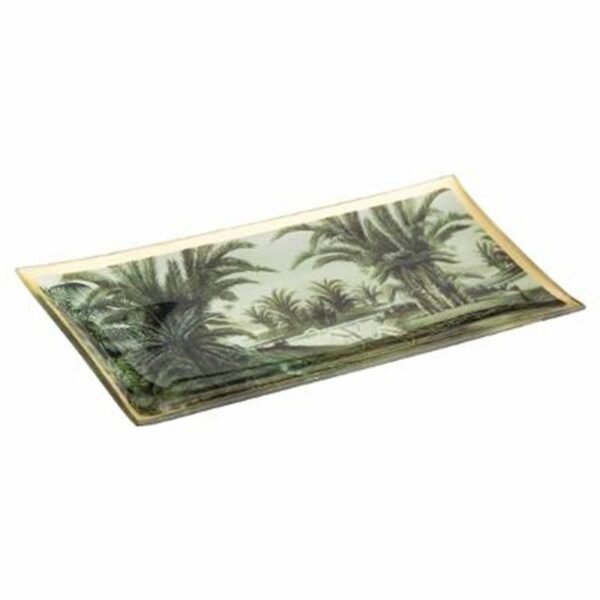 Coupelle Déco En Verre « morroco » 21cm Vert