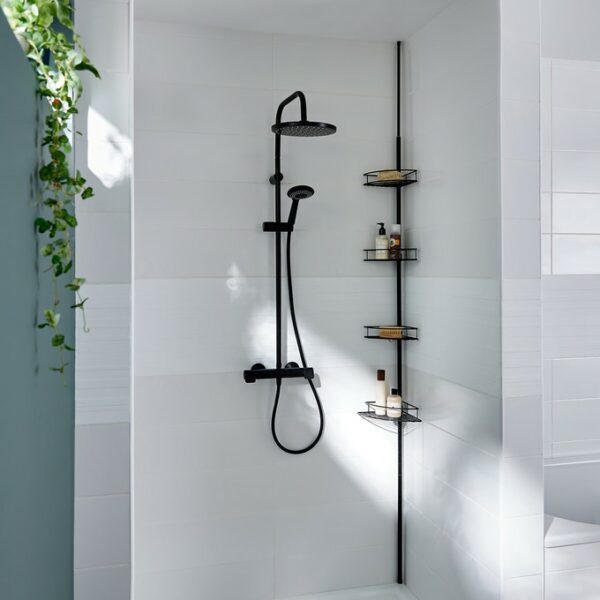 Etagère de douche extensible