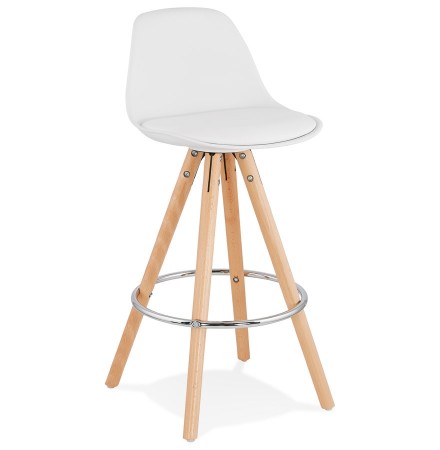 TABOURET SNACK MI-HAUTEUR ‘TATAMI MINI’ BLANC